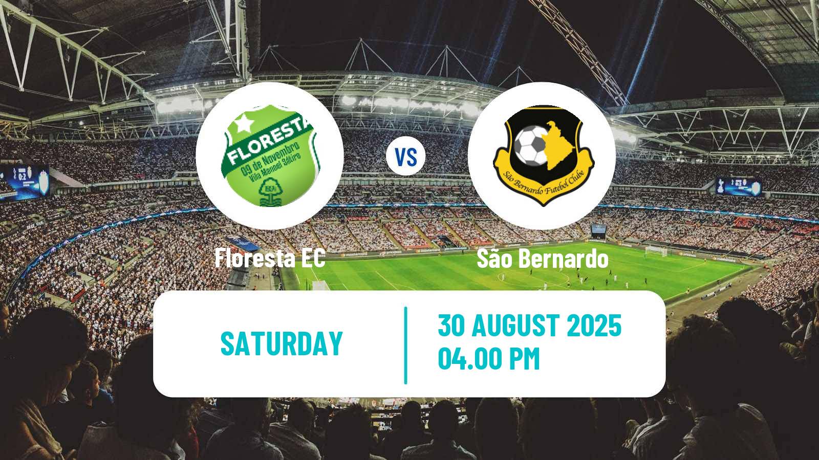 Soccer Brazilian Serie C Floresta - São Bernardo