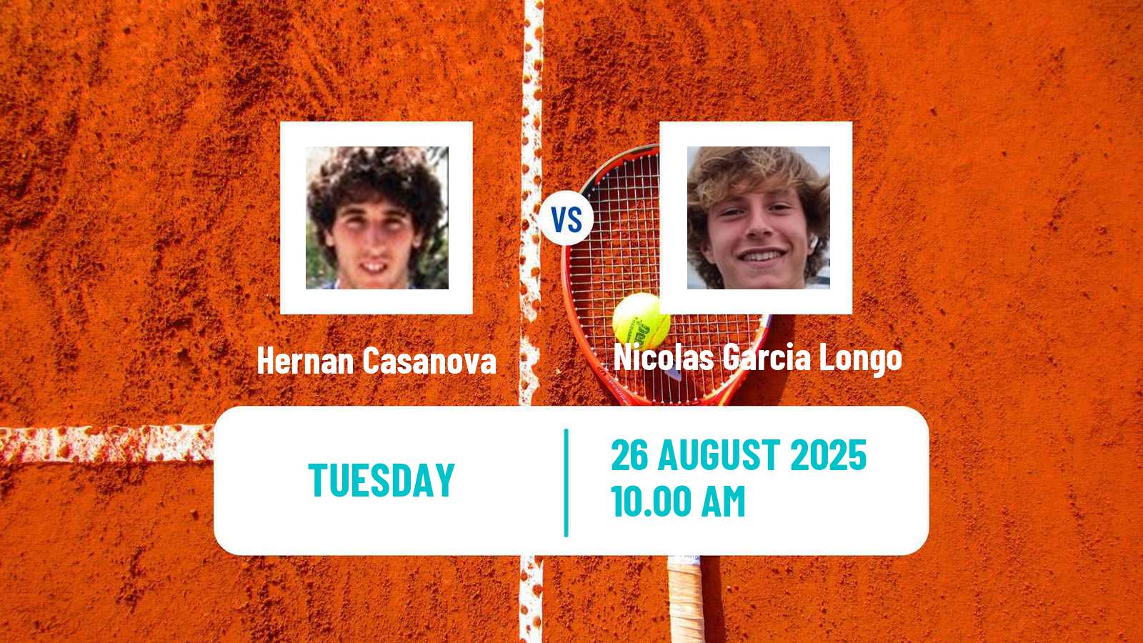 Tennis ITF M25 Trelew Men Hernan Casanova - Nicolas Garcia Longo