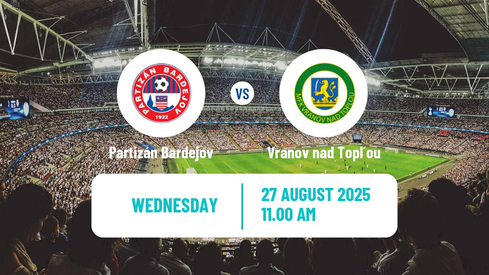 Soccer Slovak Cup Partizán Bardejov - Vranov nad Topľou