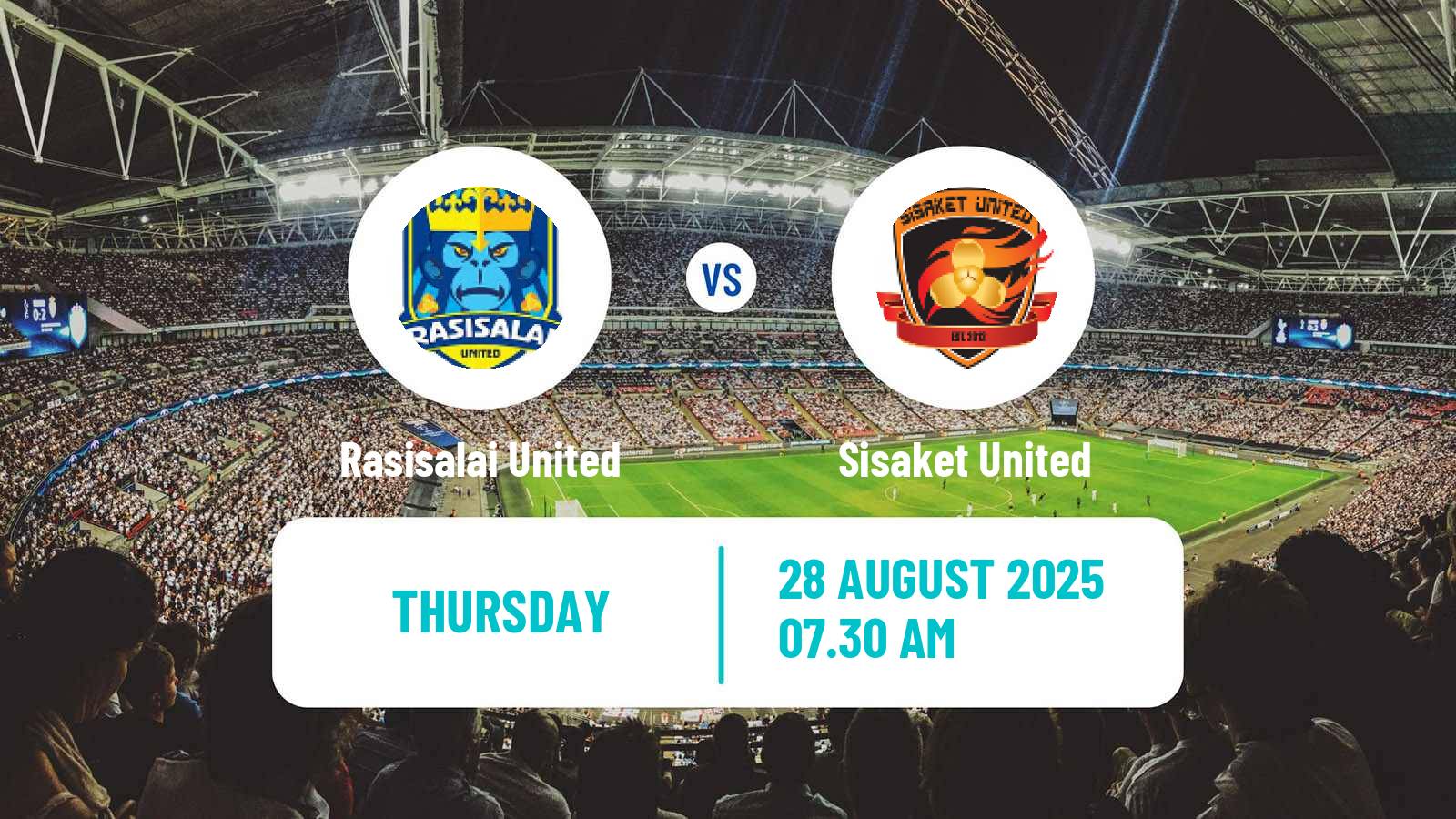 Soccer Thai League 2 Rasisalai United - Sisaket United