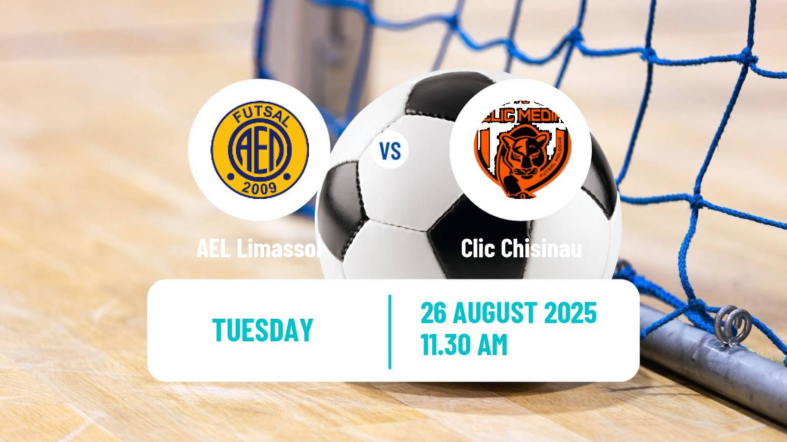 Futsal UEFA Futsal Champions League AEL Limassol - Clic Chisinau