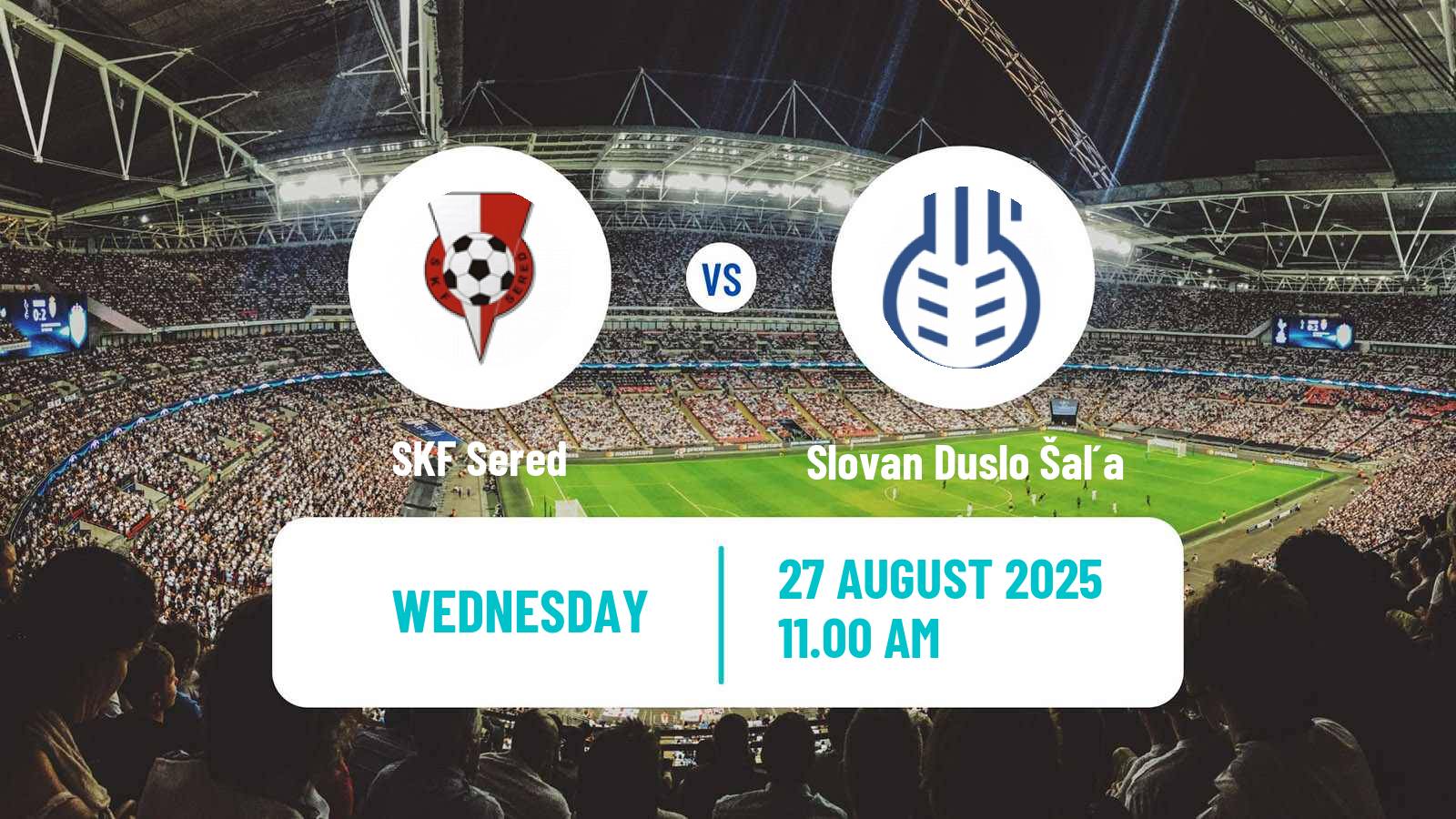 Soccer Slovak Cup Sered - Slovan Duslo Šaľa