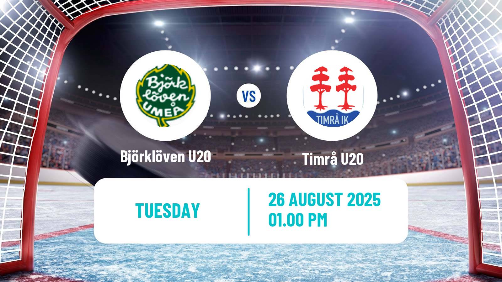 Hockey Club Friendly Ice Hockey Björklöven U20 - Timrå U20
