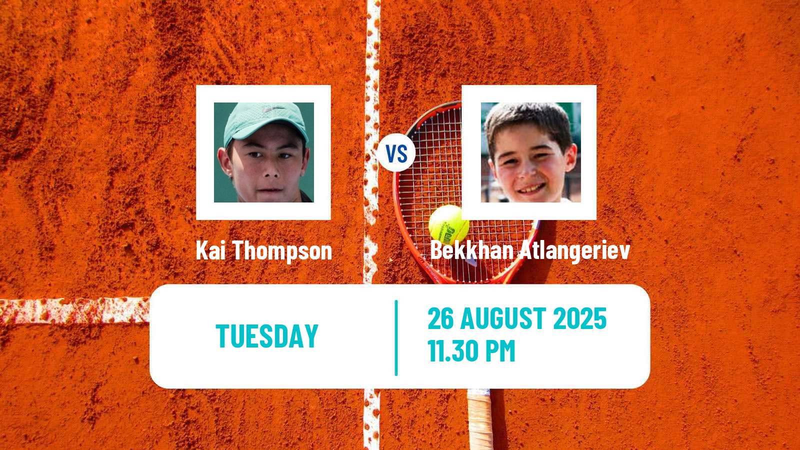 Tennis ITF M15 Hong Kong Men Kai Thompson - Bekkhan Atlangeriev