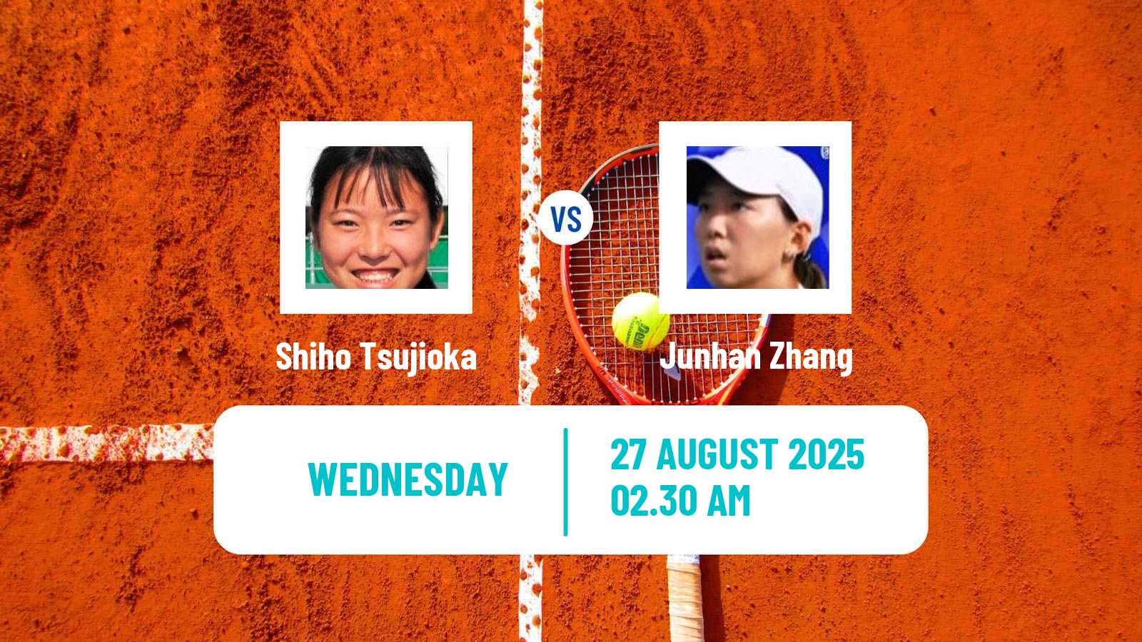 Tennis ITF W15 Luan 7 Women Shiho Tsujioka - Junhan Zhang