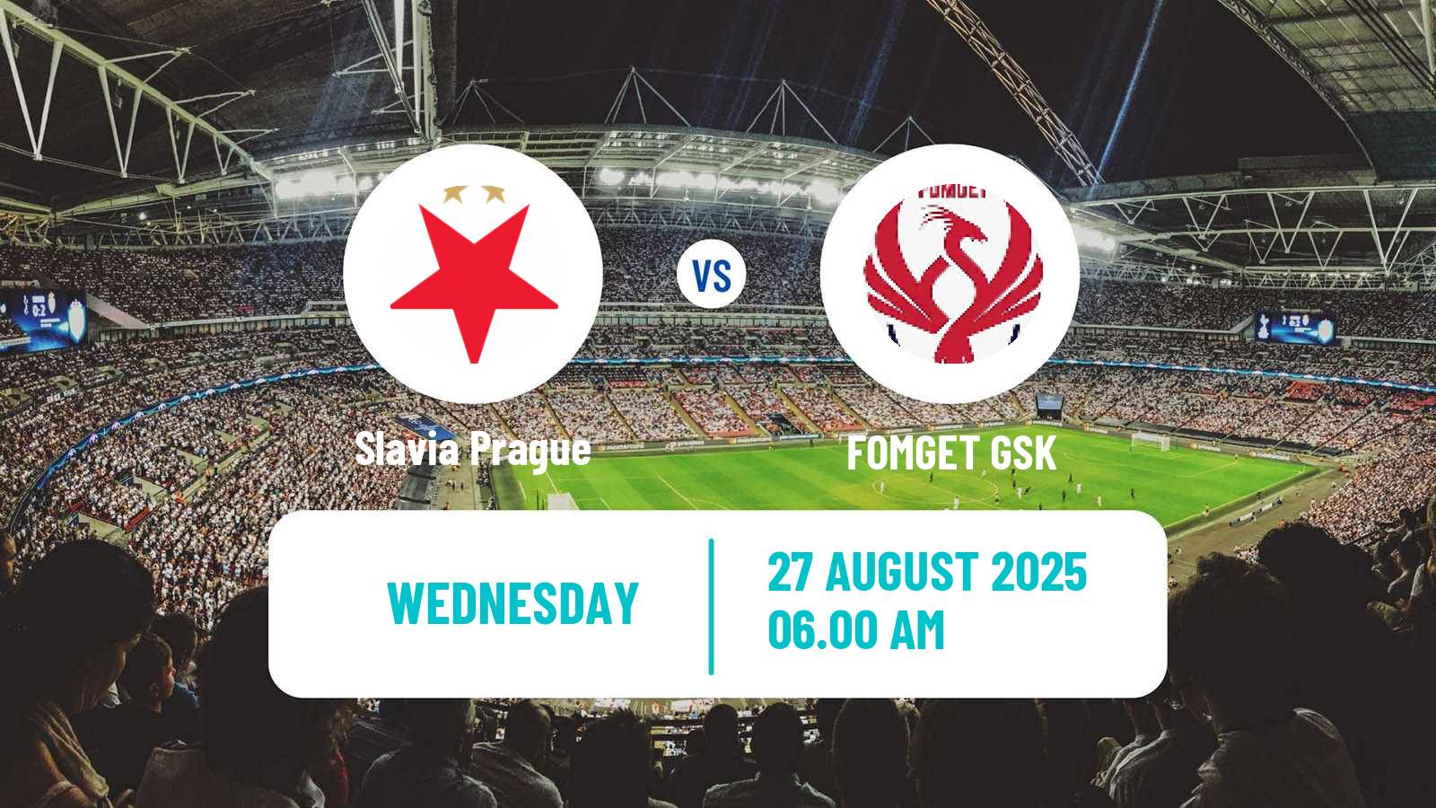 Soccer UEFA Champions League Women Slavia Prague - FOMGET GSK