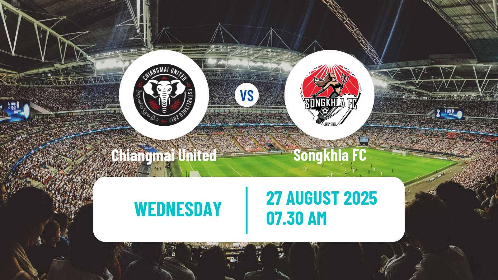 Soccer Thai League 2 Chiangmai United - Songkhla
