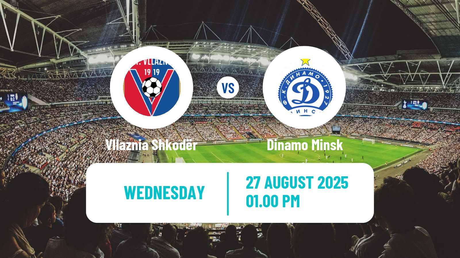 Soccer UEFA Champions League Women Vllaznia Shkodër - Dinamo Minsk