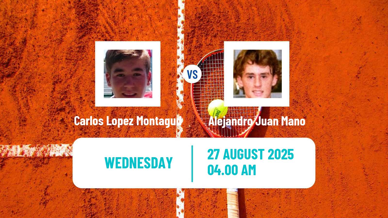 Tennis ITF M25 Oviedo Men Carlos Lopez Montagud - Alejandro Juan Mano