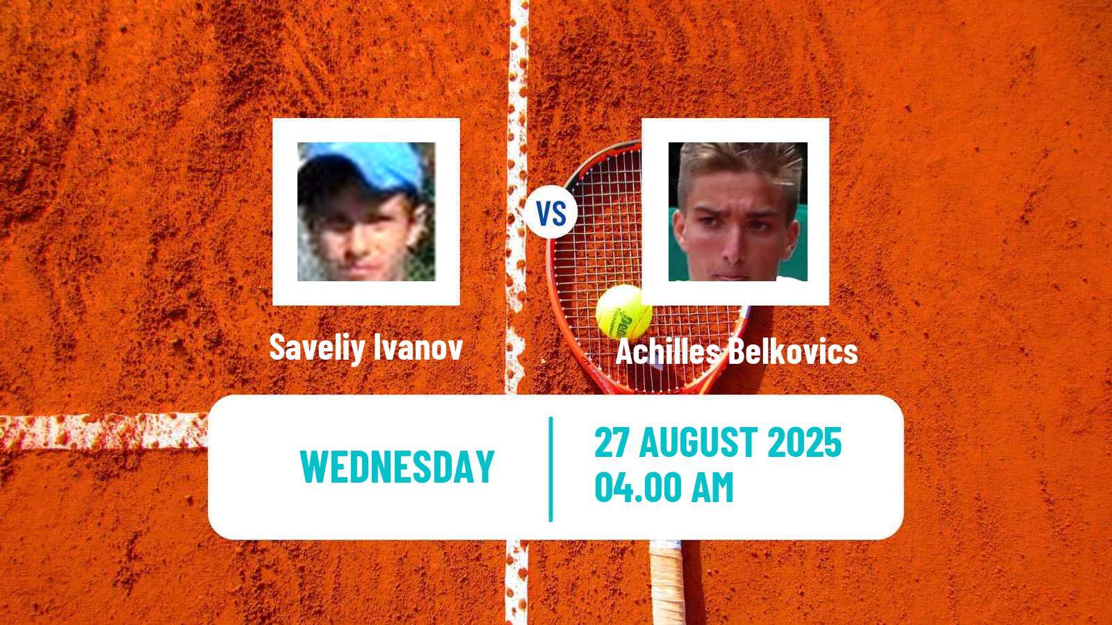 Tennis ITF M15 Budapest Men Saveliy Ivanov - Achilles Belkovics
