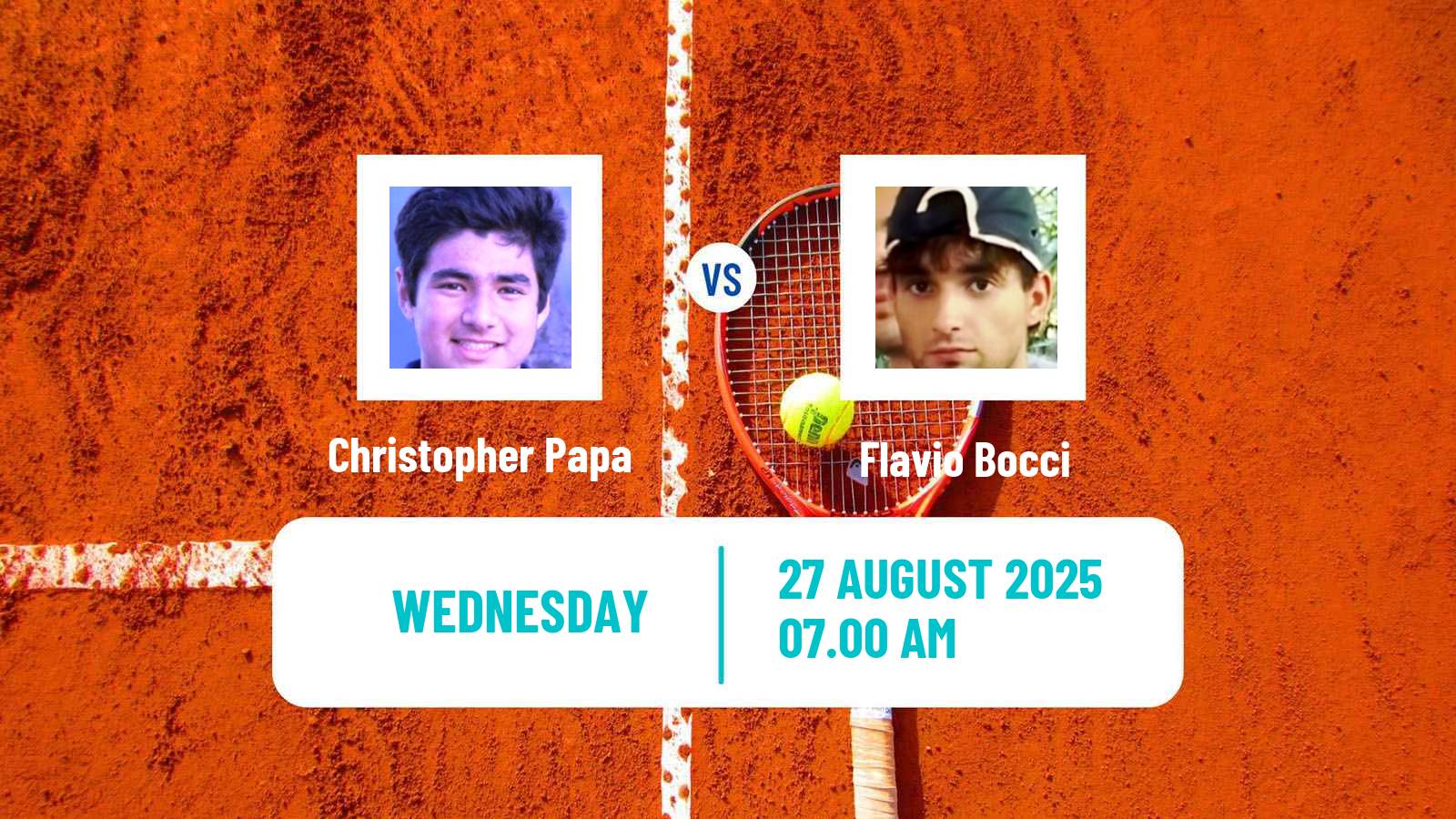 Tennis ITF M15 Allershausen Men Christopher Papa - Flavio Bocci