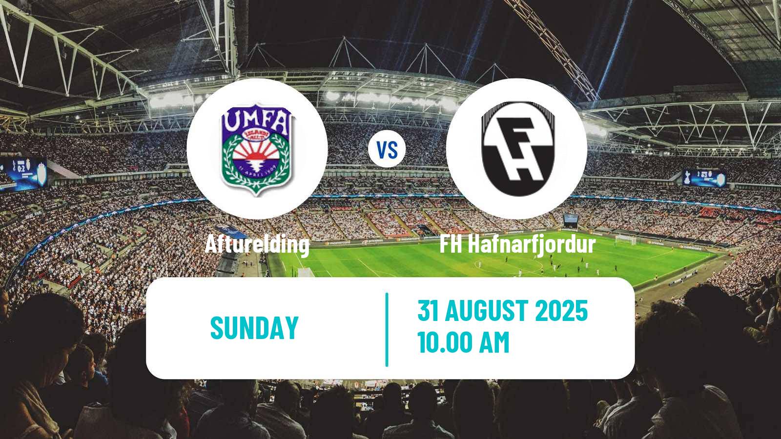 Soccer Icelandic Besta-deild karla Afturelding - FH Hafnarfjordur