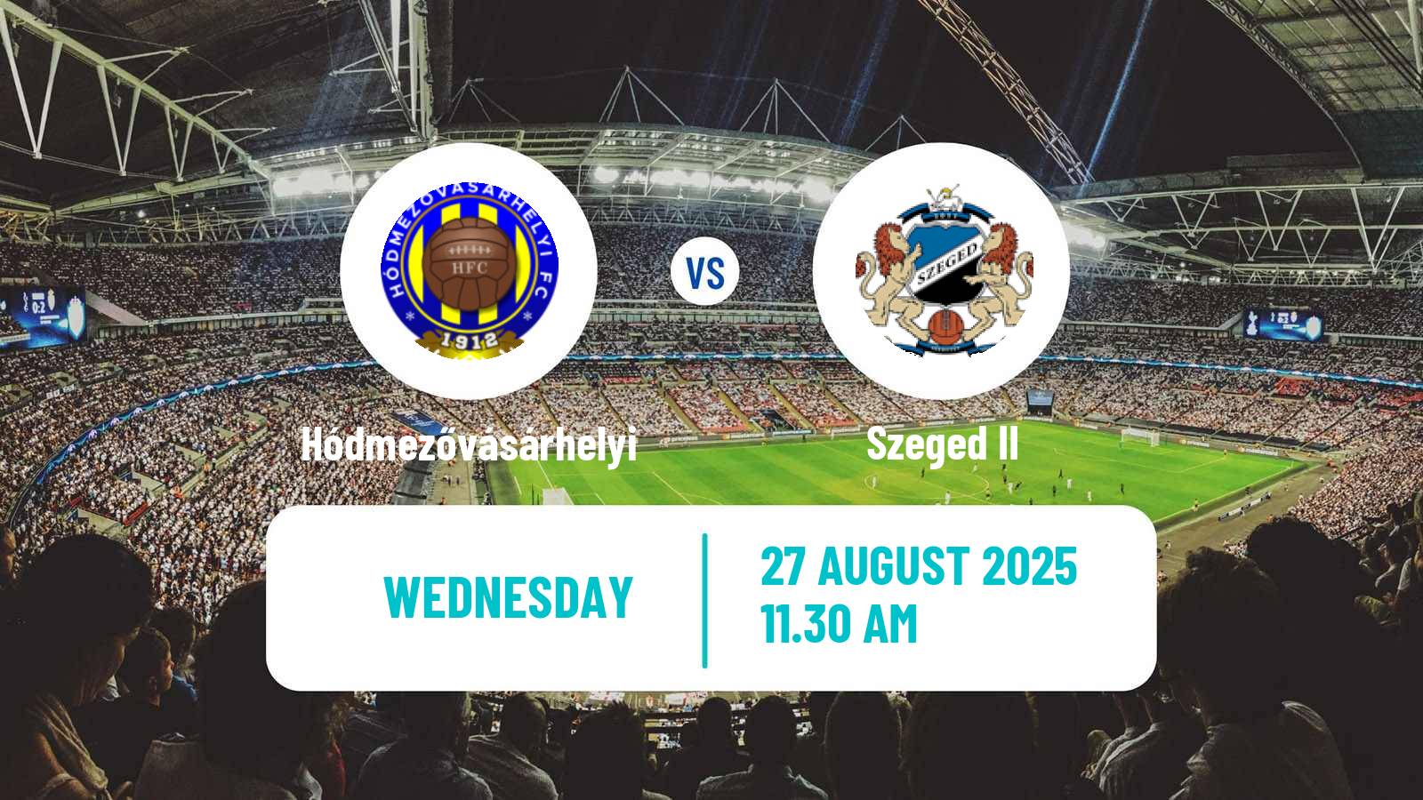 Soccer Hungarian NB III Southeast Hódmezővásárhelyi - Szeged II
