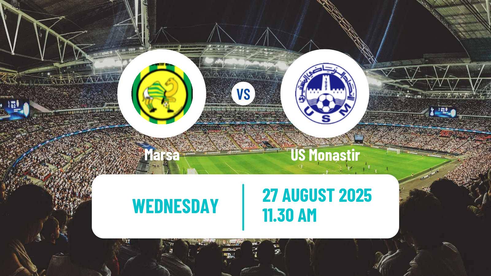 Soccer Tunisian Ligue Professionnelle 1 Marsa - Monastir