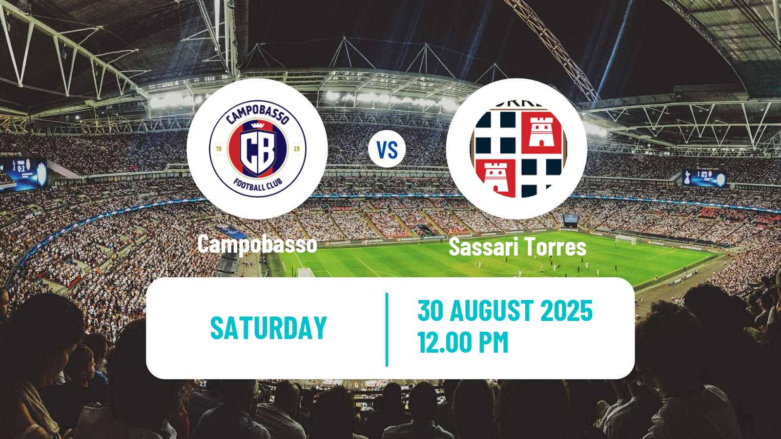 Soccer Italian Serie C Group B Campobasso - Sassari Torres