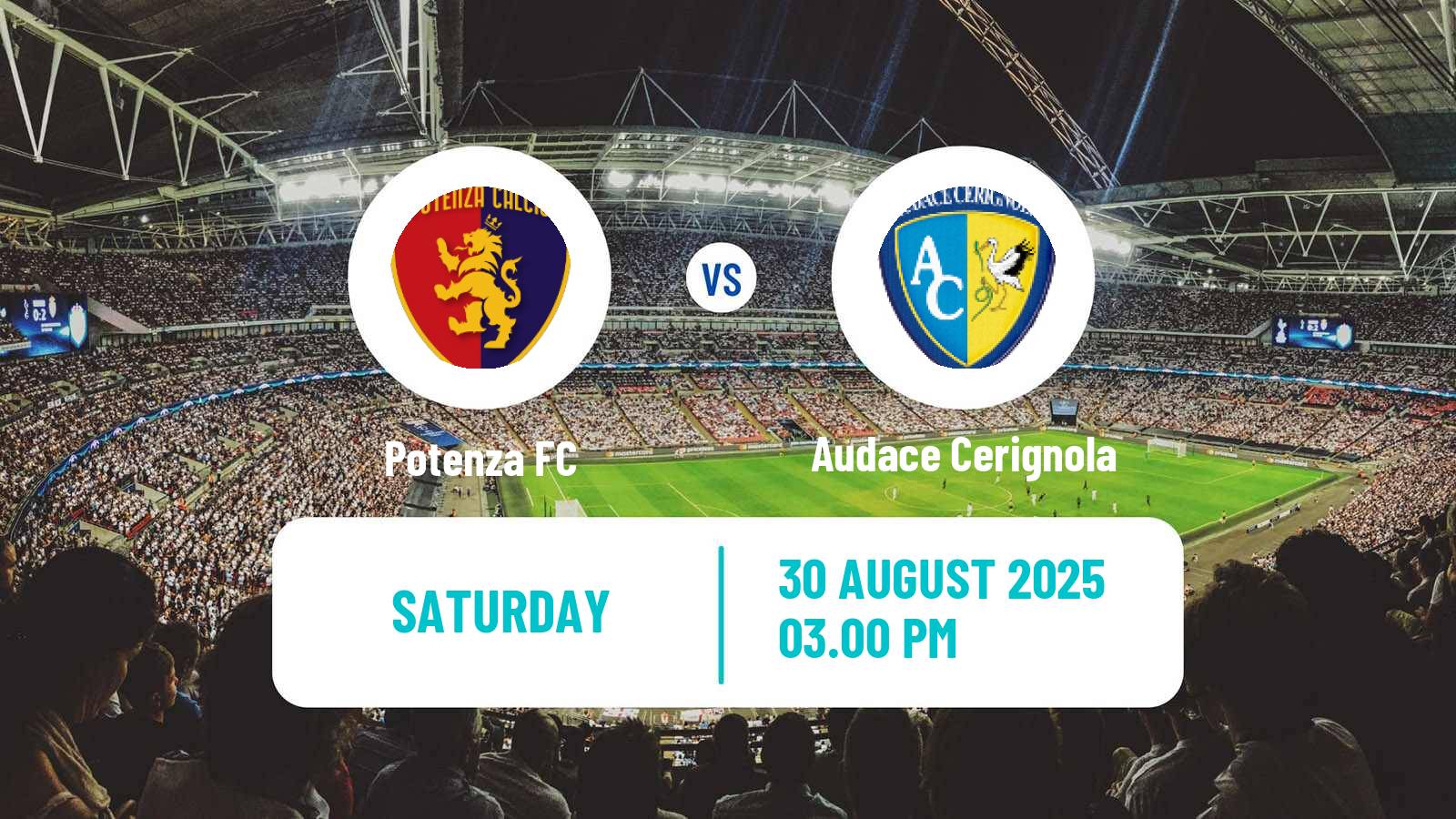 Soccer Italian Serie C Group C Potenza - Audace Cerignola