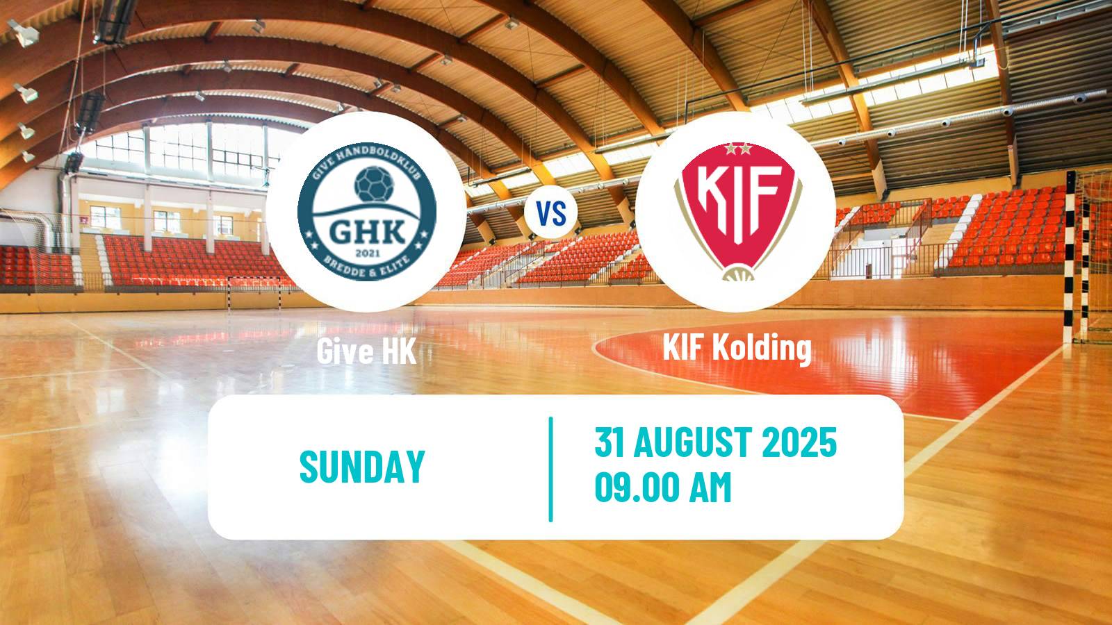 Handball Danish 1 Division Handball Give - KIF Kolding