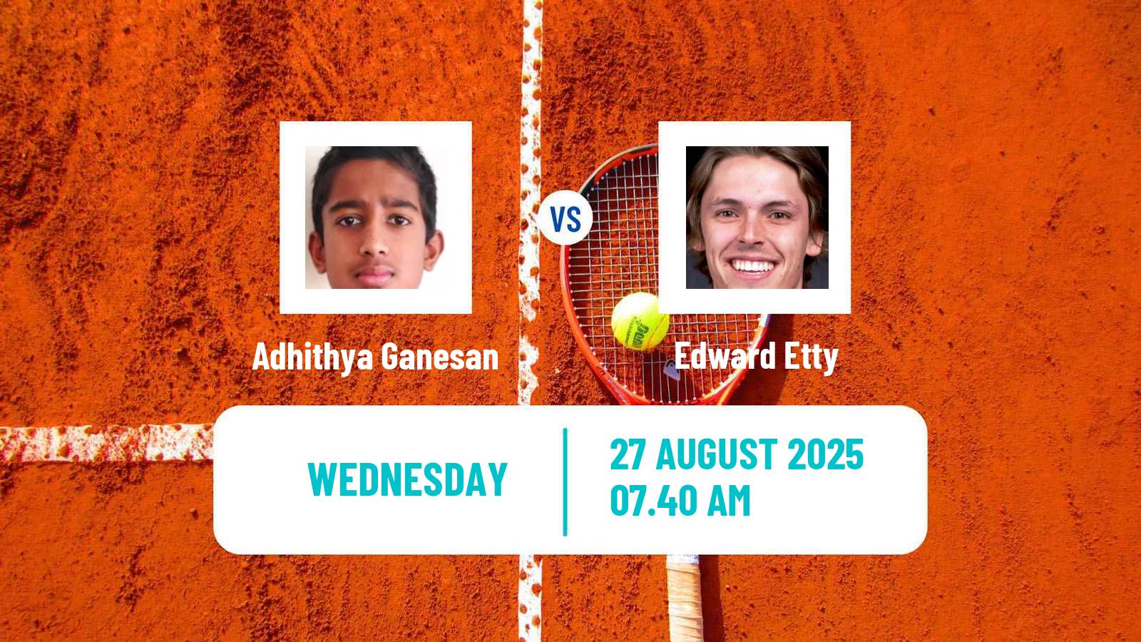 Tennis ITF M25 Oldenzaal Men Adhithya Ganesan - Edward Etty