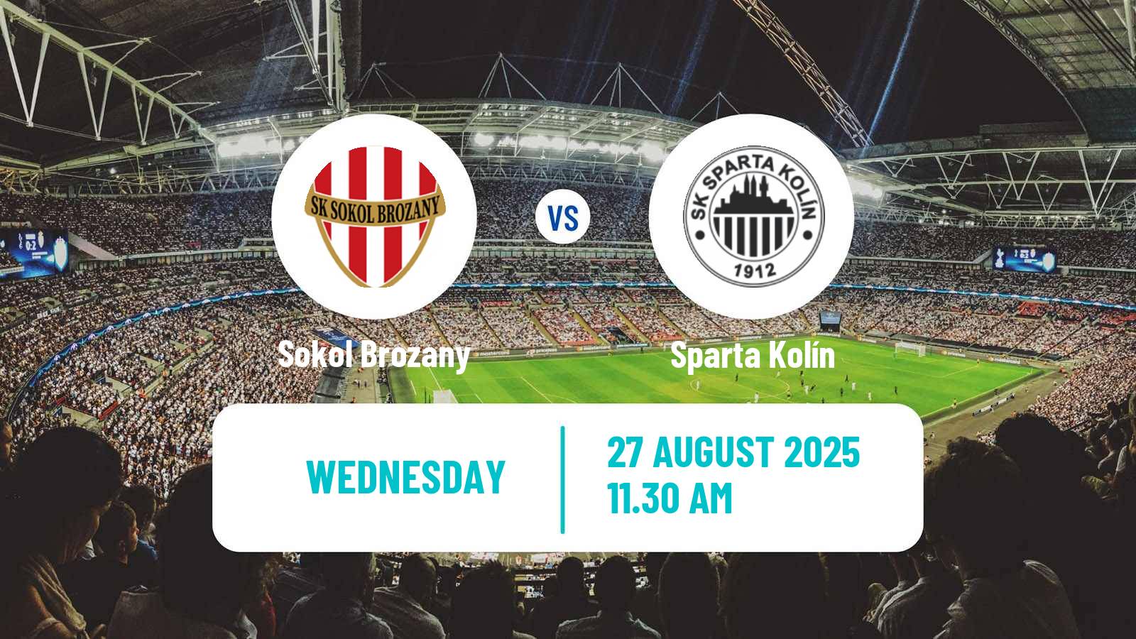 Soccer Czech Cup Sokol Brozany - Sparta Kolín