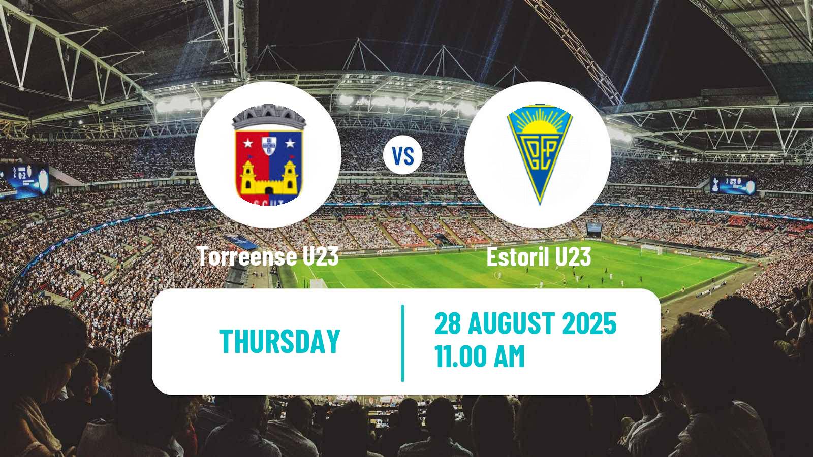 Soccer Portuguese Liga Revelacao U23 Torreense U23 - Estoril U23