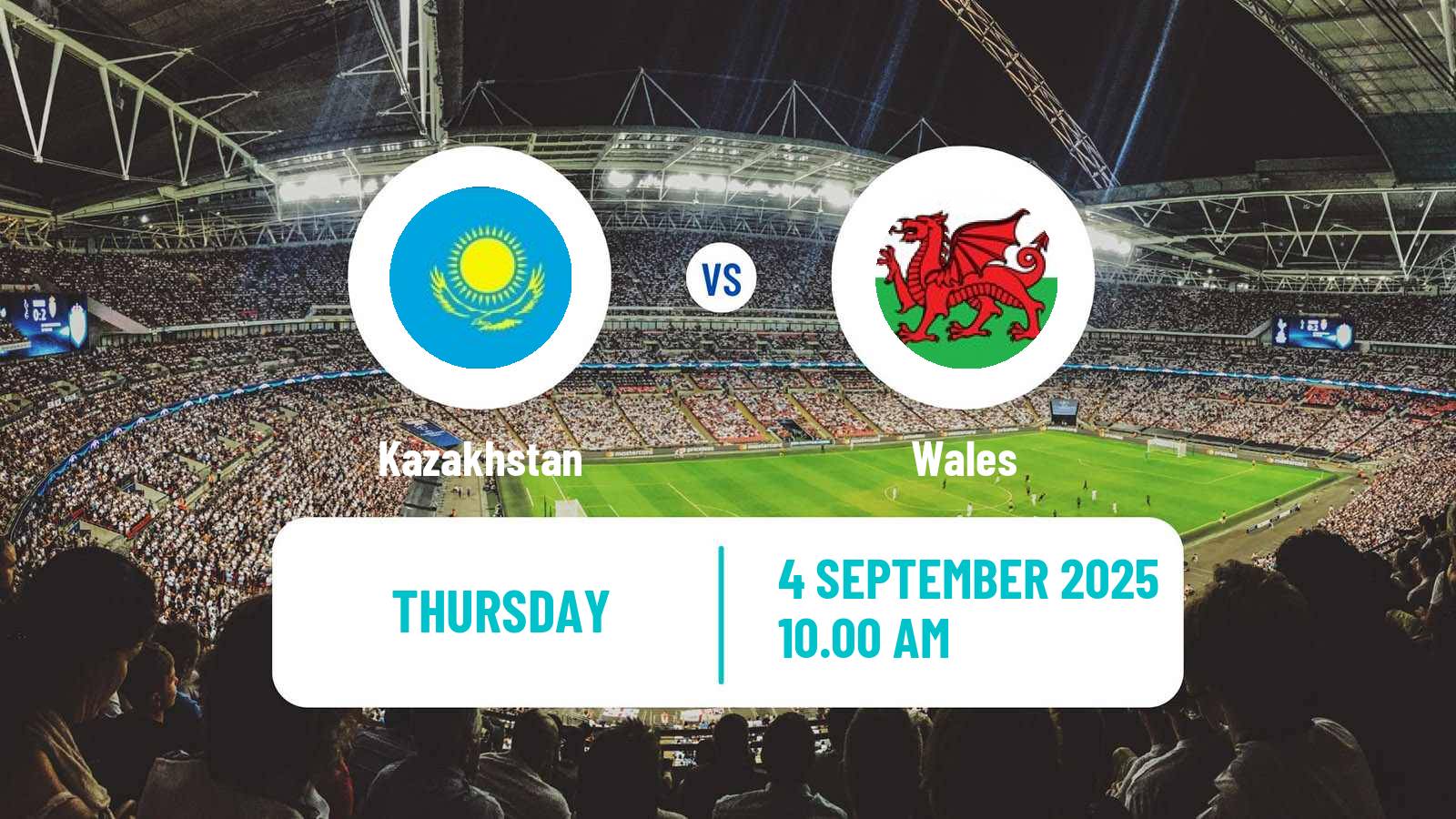 Soccer FIFA World Cup Kazakhstan - Wales