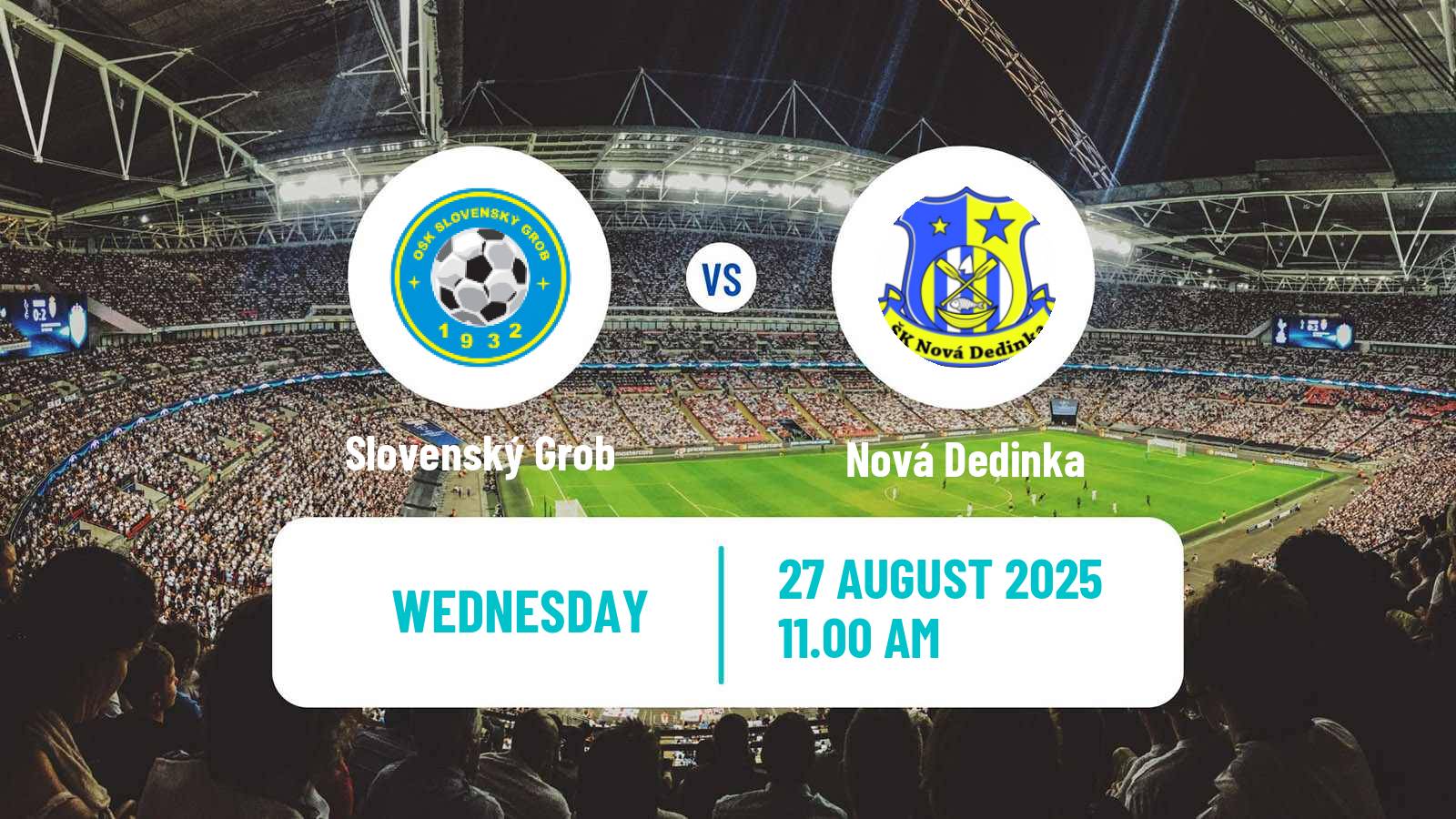 Soccer Slovak Cup Slovenský Grob - Nová Dedinka