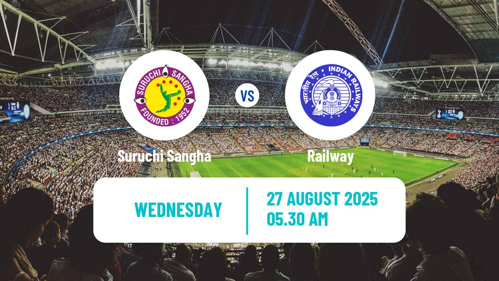 Soccer Calcutta Premier Division Suruchi Sangha - Railway
