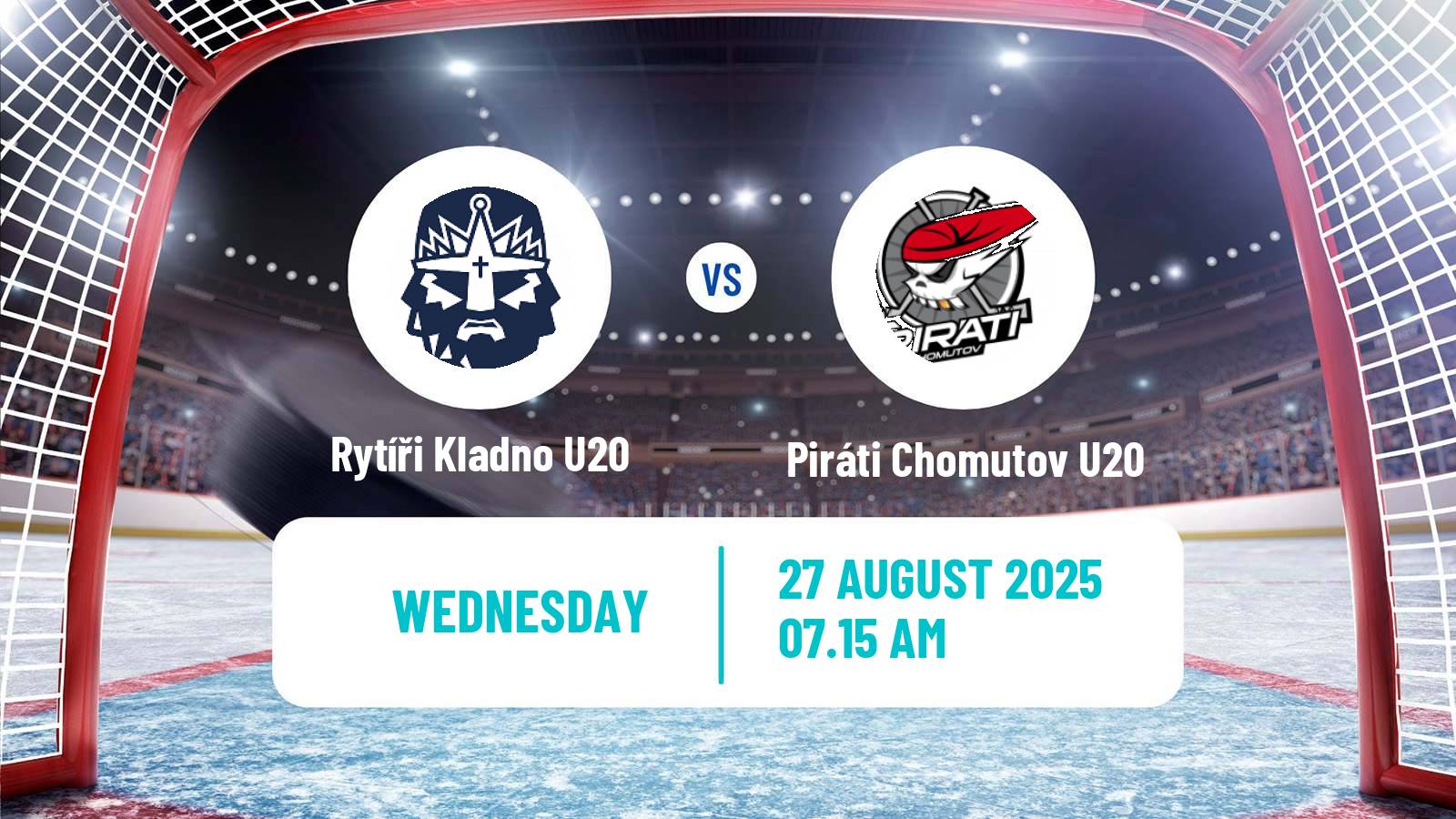 Hockey Club Friendly Ice Hockey Rytíři Kladno U20 - Piráti Chomutov U20
