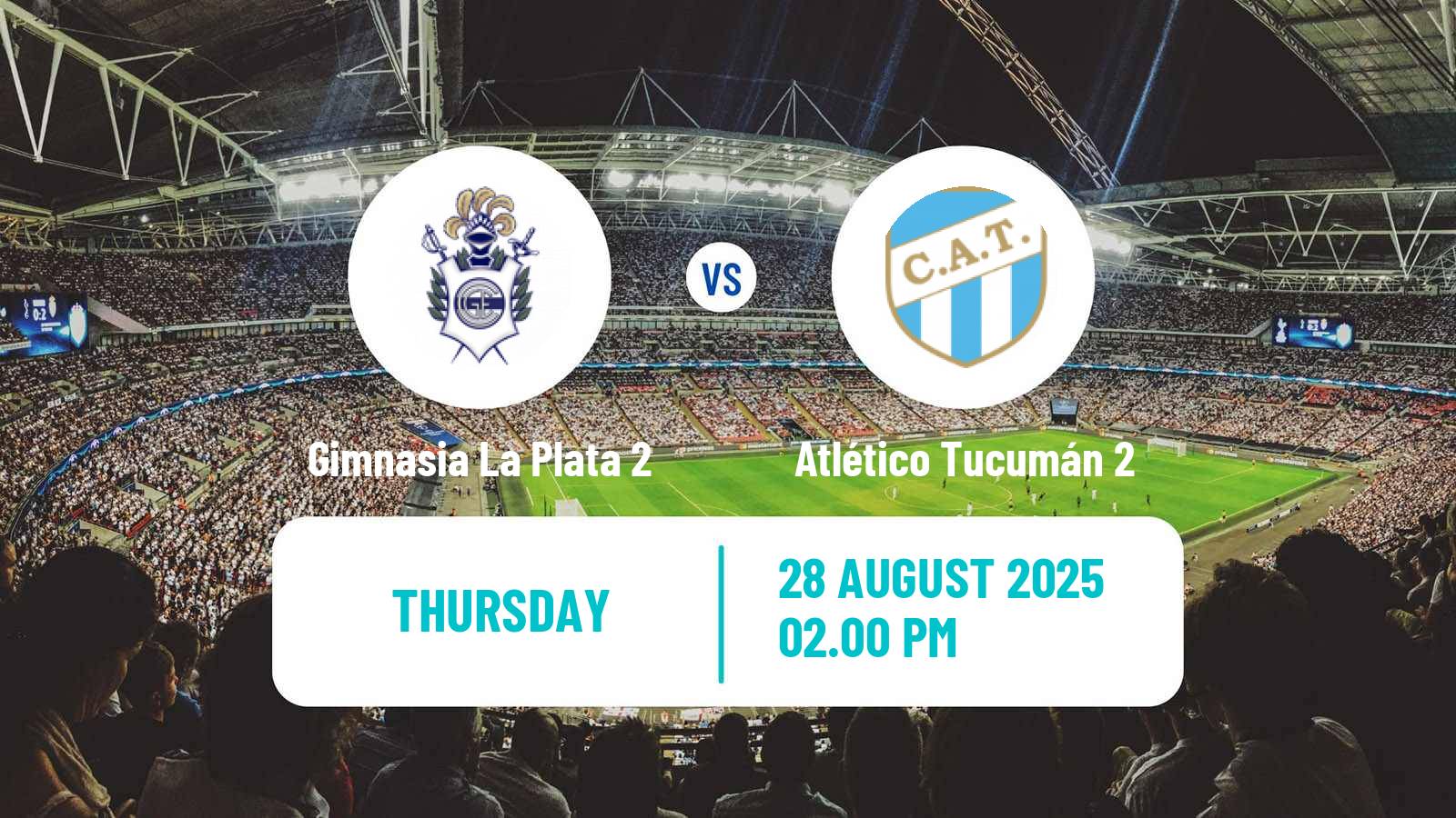 Soccer Argentinian Reserve League Gimnasia La Plata 2 - Atlético Tucumán 2