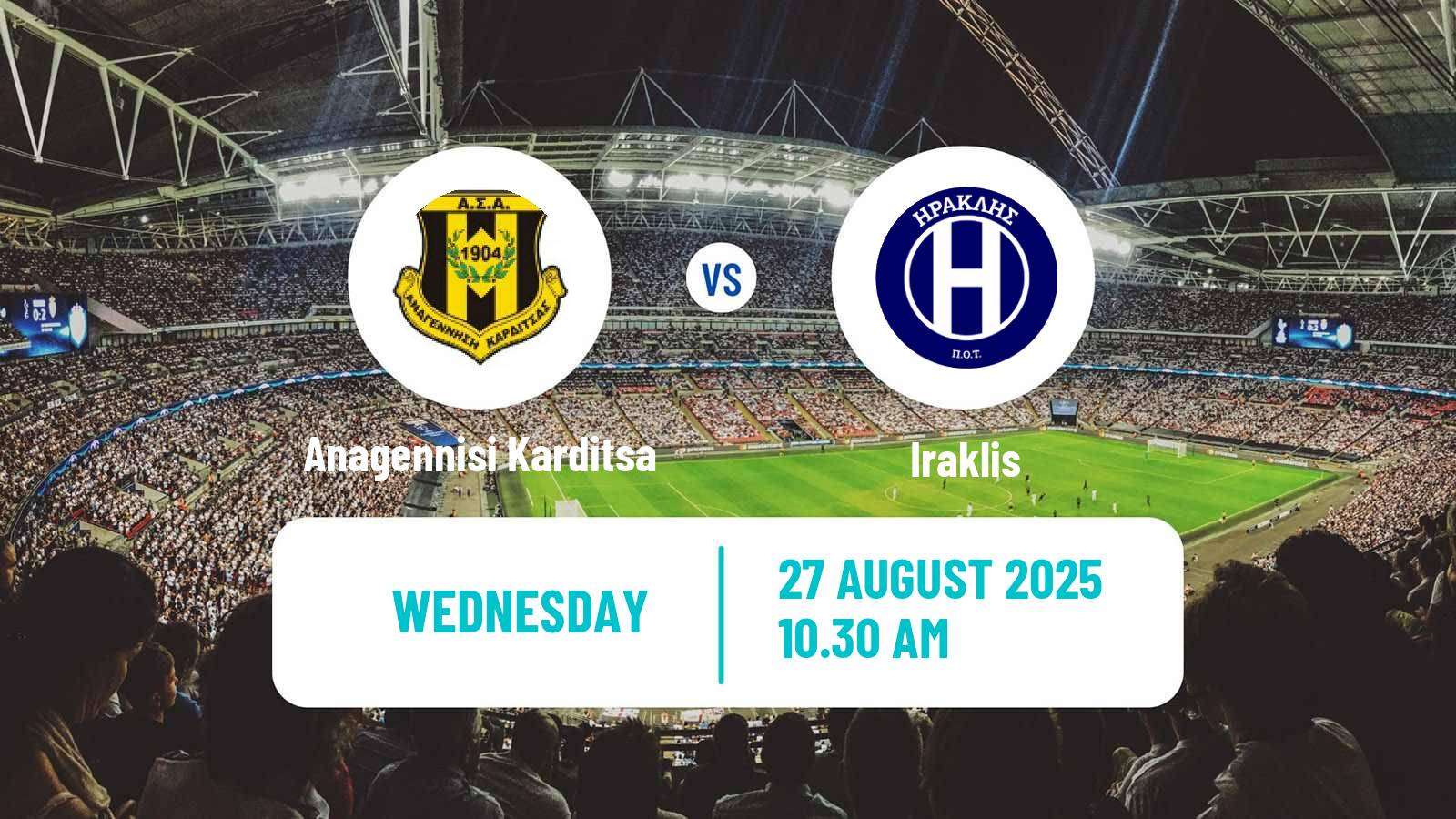 Soccer Club Friendly Anagennisi Karditsa - Iraklis