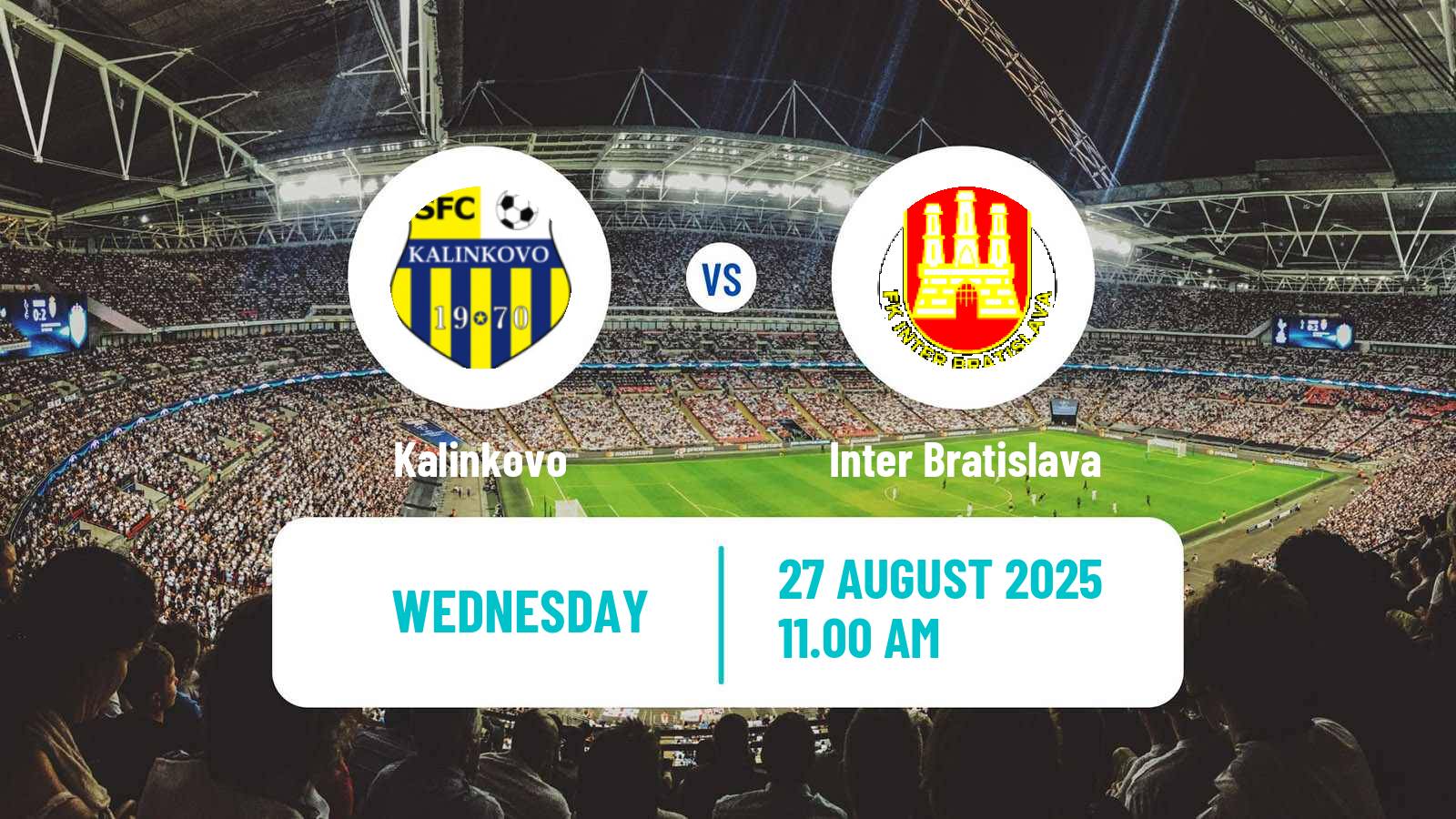 Soccer Slovak Cup Kalinkovo - Inter Bratislava