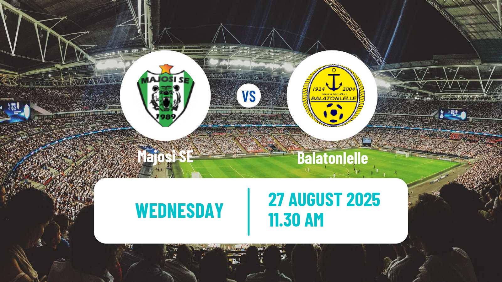 Soccer Hungarian NB III Southwest Majosi - Balatonlelle