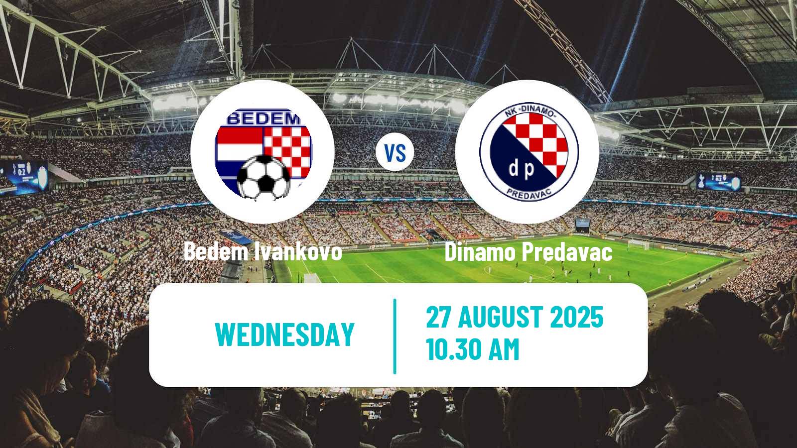 Soccer Croatian Cup Bedem Ivankovo - Dinamo Predavac
