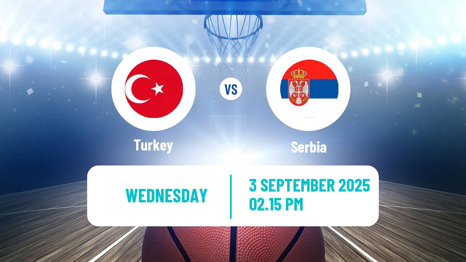Basketball EuroBasket Turkey - Serbia