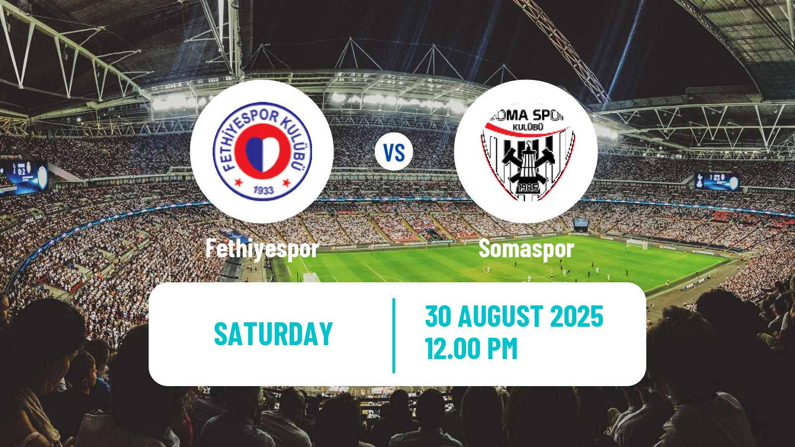 Soccer Turkish Second League Red Group Fethiyespor - Somaspor