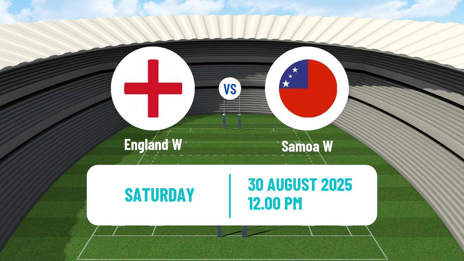 Rugby union World Cup Rugby Union Women England W - Samoa W
