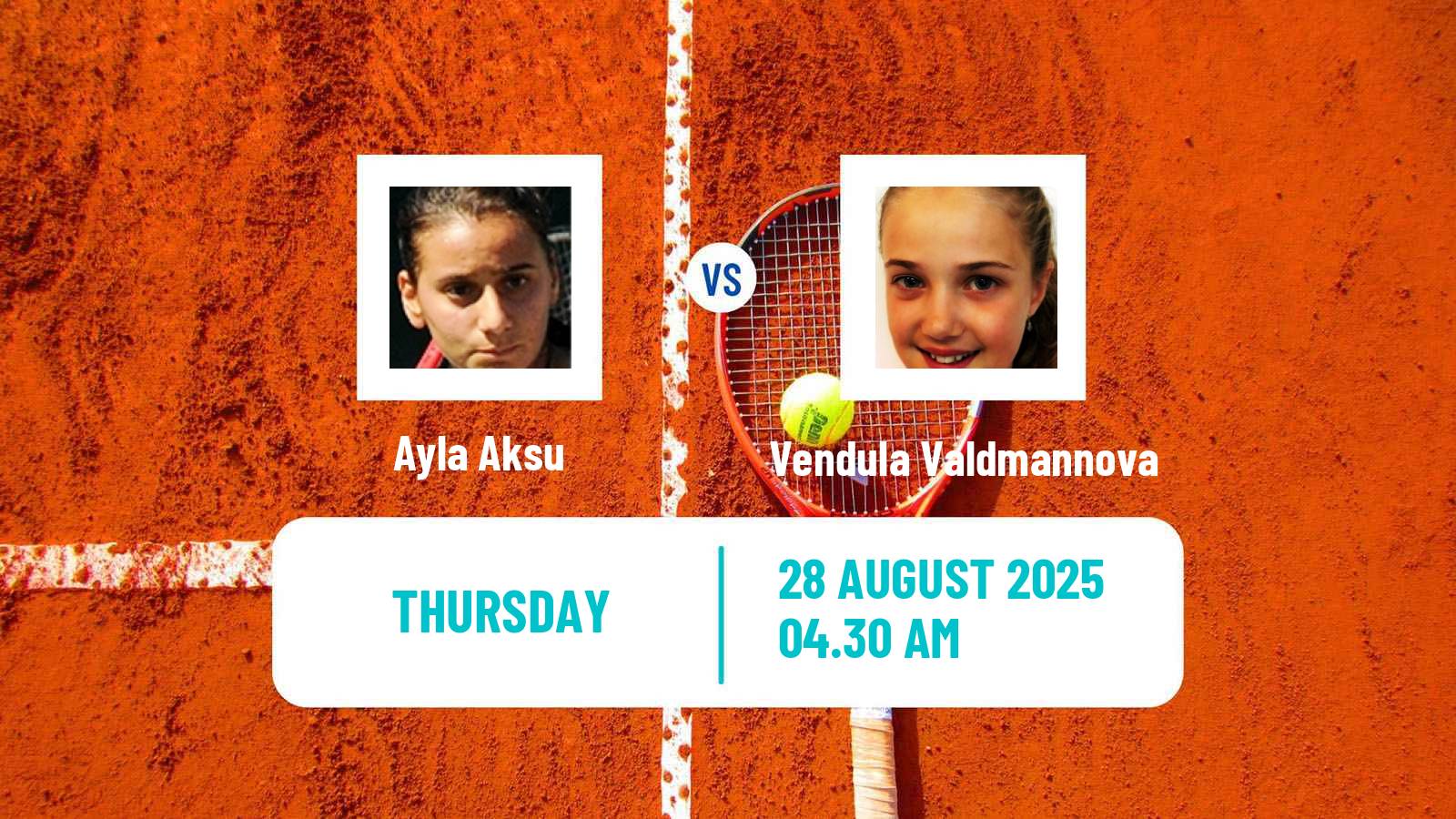 Tennis ITF W35 Heraklion Women Ayla Aksu - Vendula Valdmannova