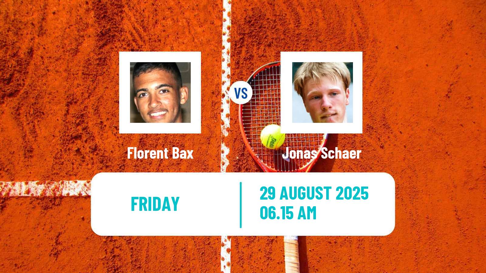Tennis ITF M15 Cap D Agde Men Florent Bax - Jonas Schaer