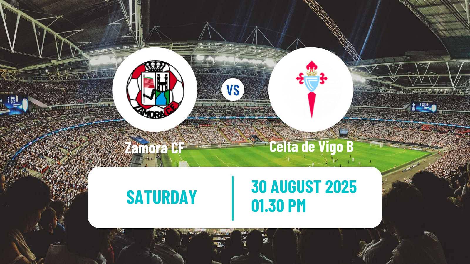 Soccer Spanish Primera RFEF Group 1 Zamora - Celta de Vigo B