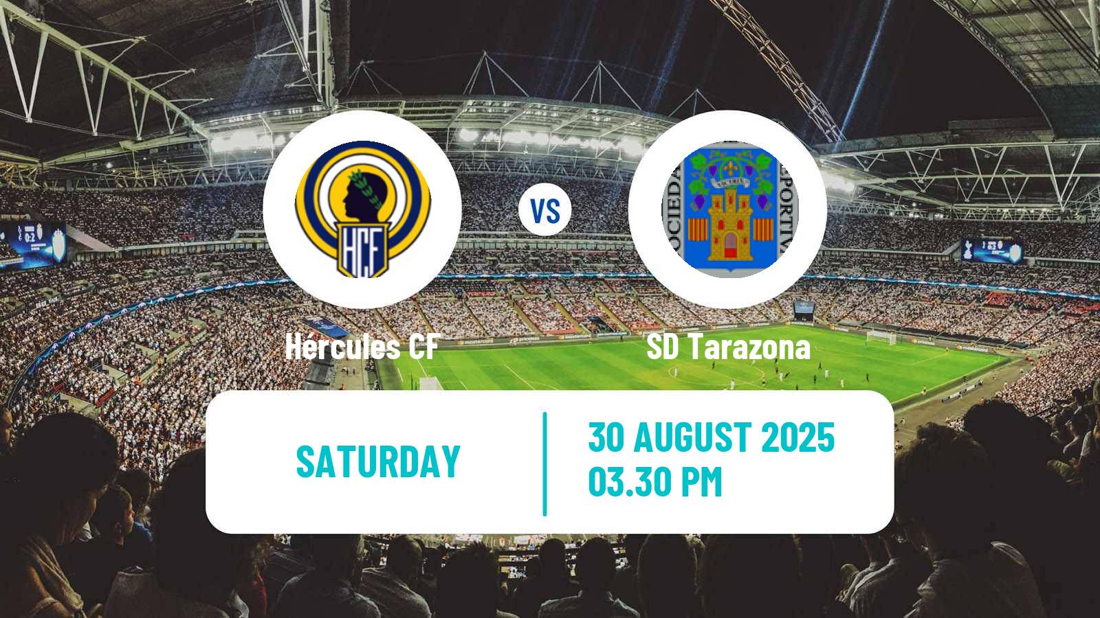 Soccer Spanish Primera RFEF Group 2 Hércules - Tarazona