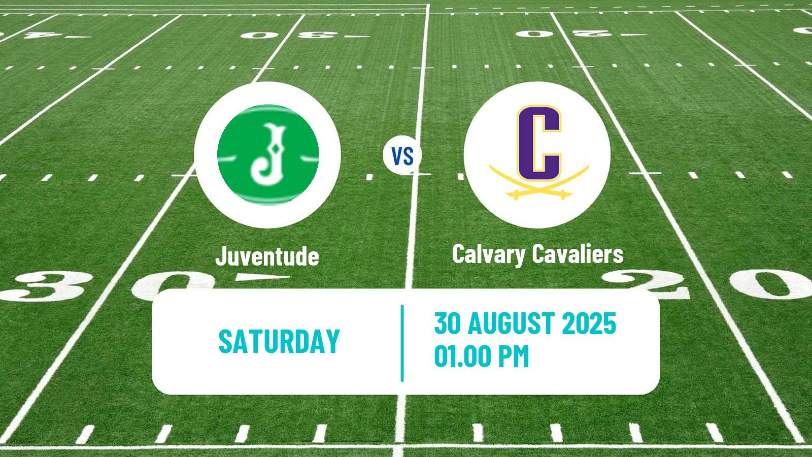 American football Brazilian BFA Juventude - Calvary Cavaliers