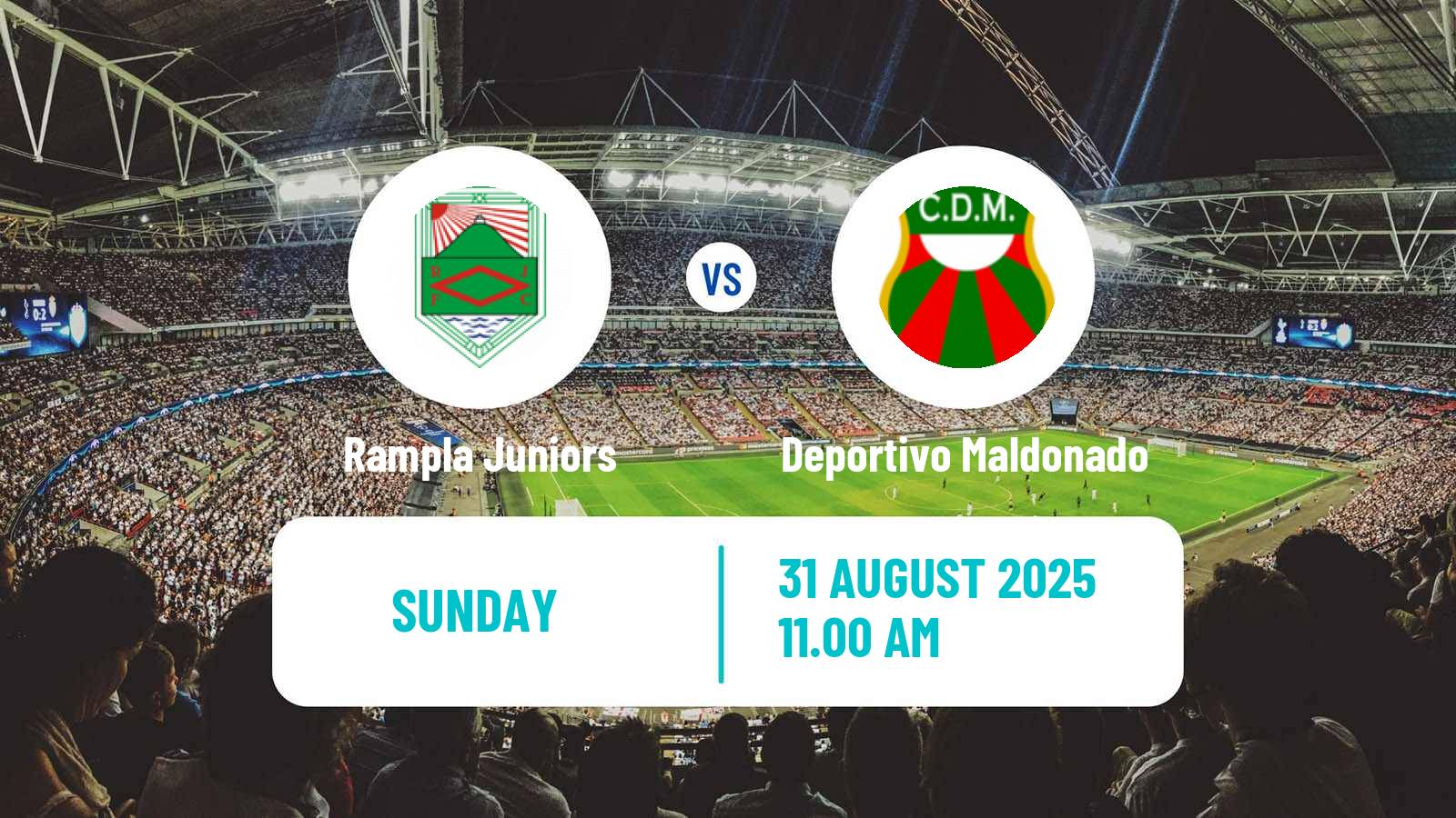 Soccer Uruguayan Segunda Division Rampla Juniors - Deportivo Maldonado
