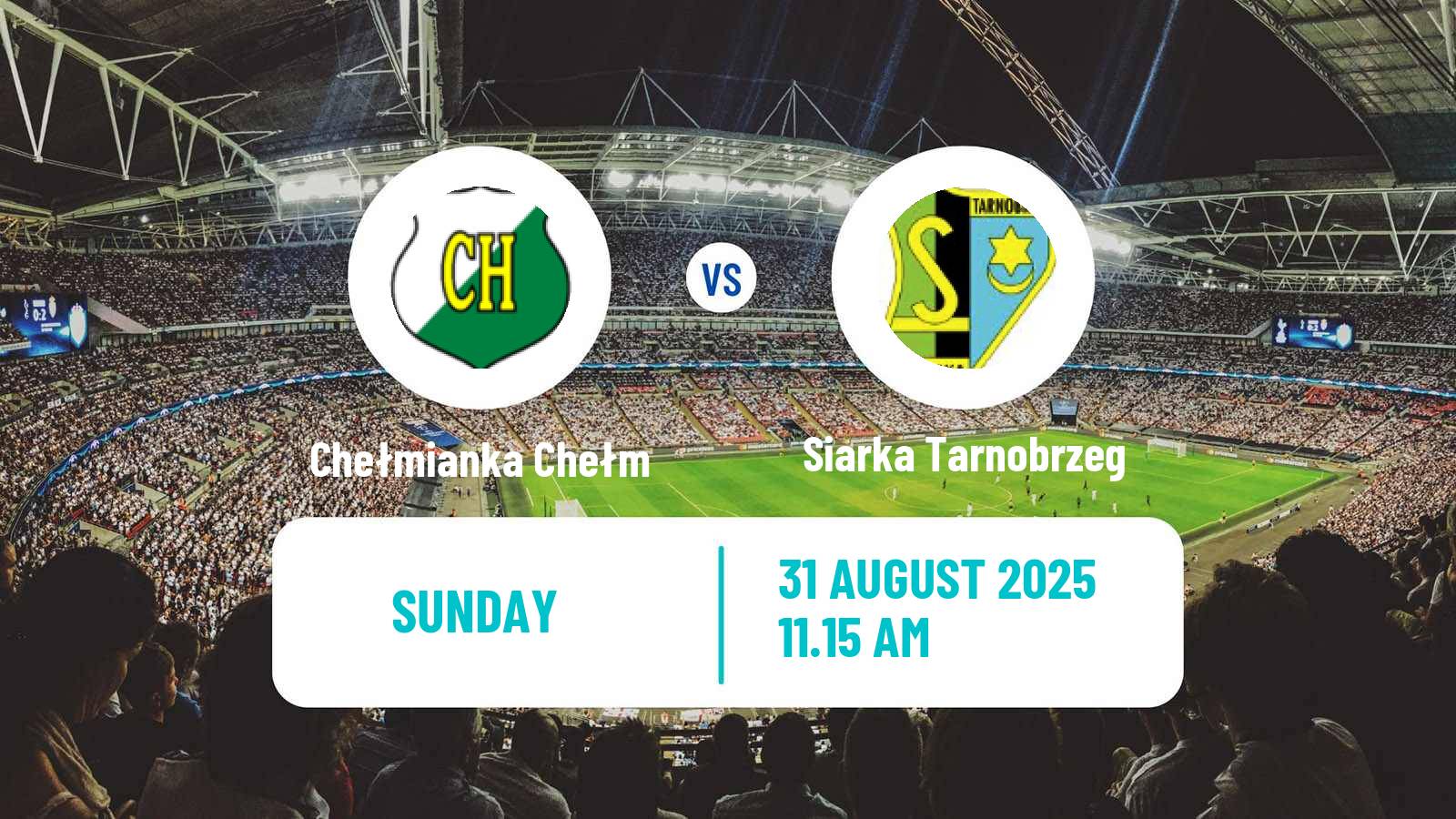 Soccer Polish Division 3 - Group IV Chełmianka Chełm - Siarka Tarnobrzeg