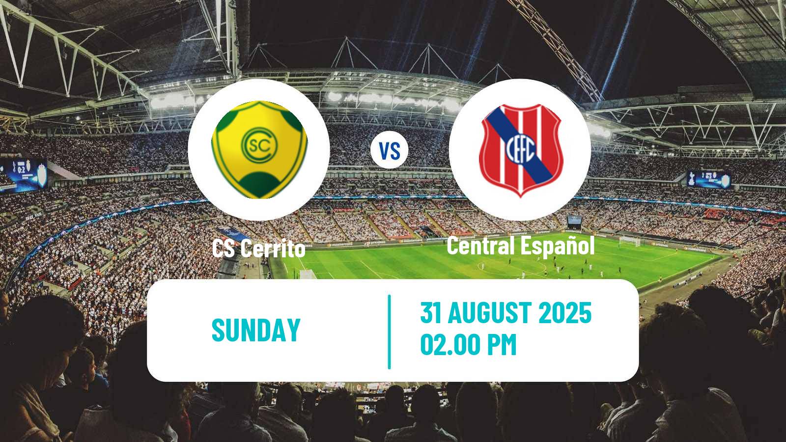 Soccer Uruguayan Segunda Division Cerrito - Central Español