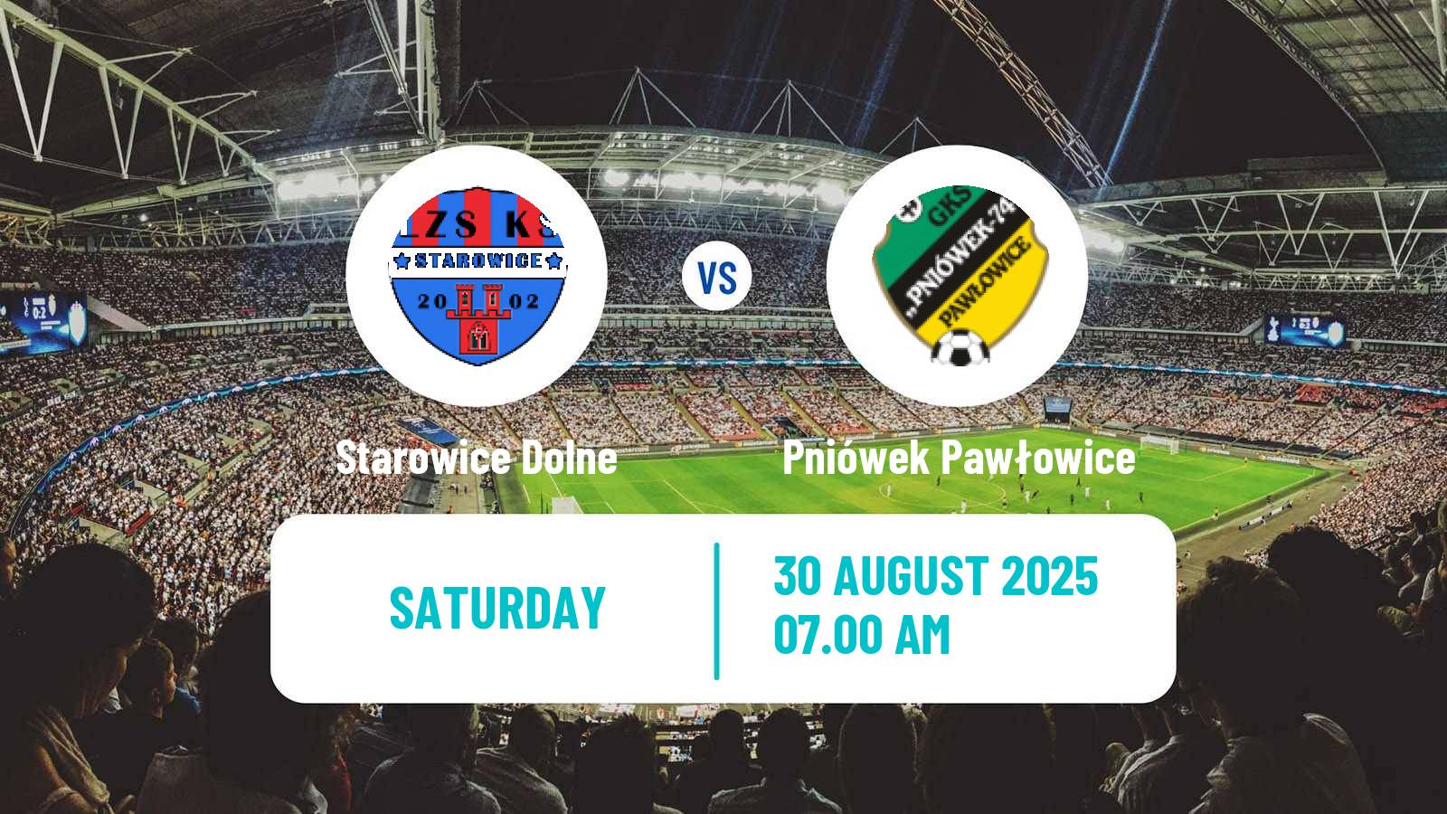 Soccer Polish Division 3 - Group III Starowice Dolne - Pniówek Pawłowice