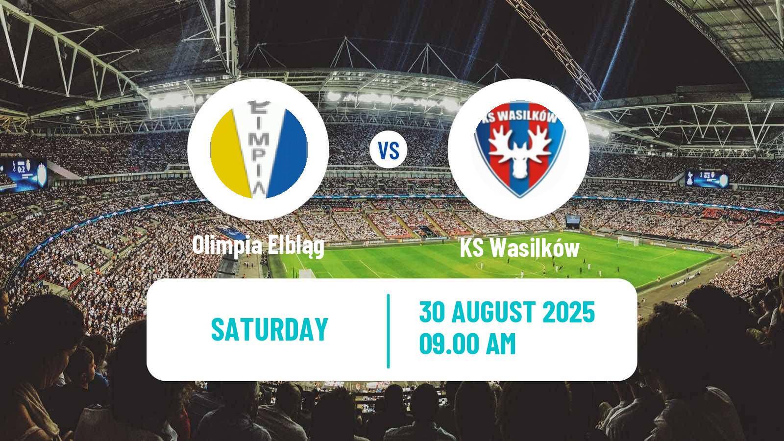 Soccer Polish Division 3 - Group I Olimpia Elbląg - Wasilków