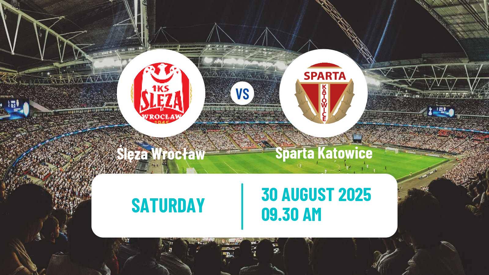 Soccer Polish Division 3 - Group III Ślęza Wrocław - Sparta Katowice