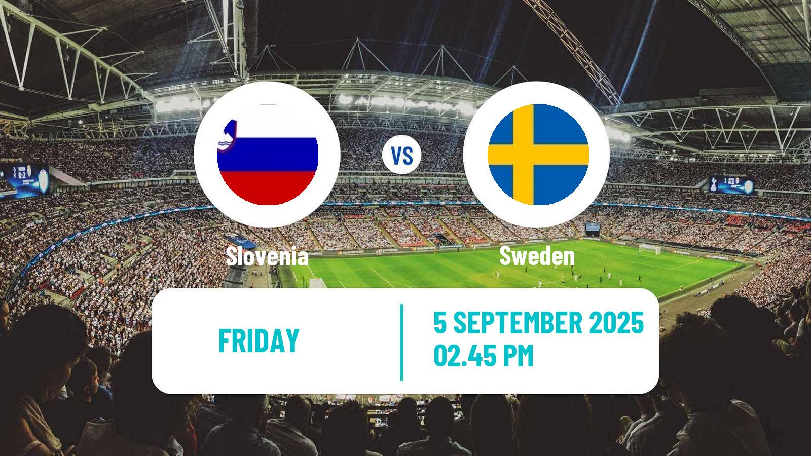 Soccer FIFA World Cup Slovenia - Sweden