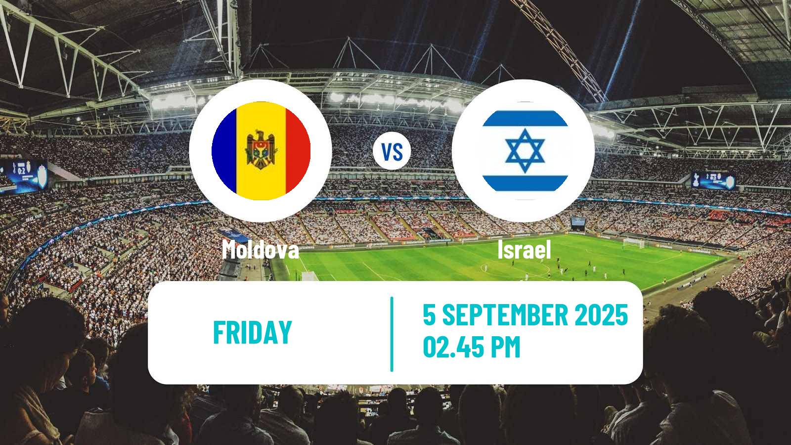 Soccer FIFA World Cup Moldova - Israel
