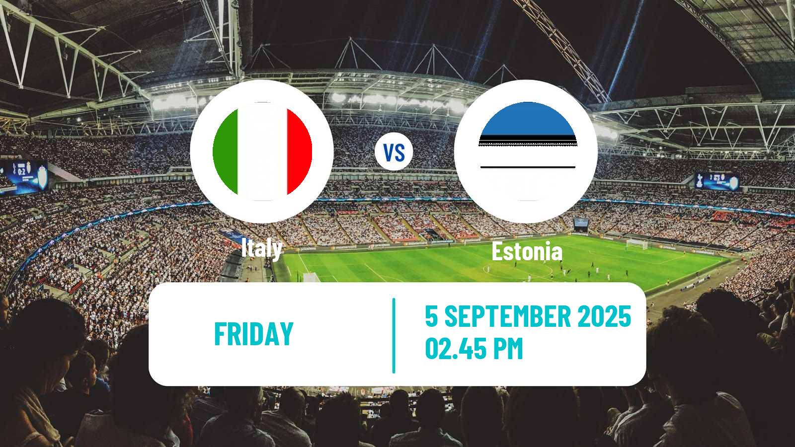 Soccer FIFA World Cup Italy - Estonia
